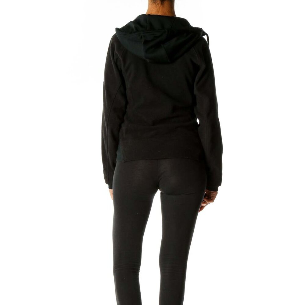 Black Windbreaker Jacket - Picture 2 of 2